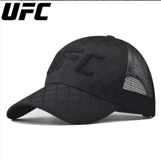 Classic Black UFC Mesh Cap