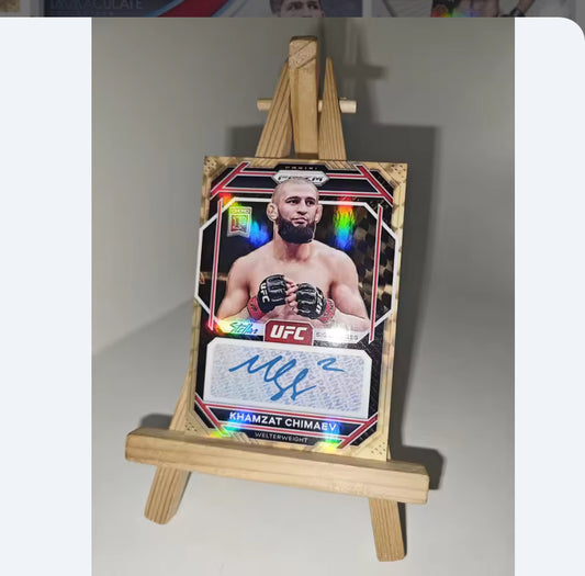 Khamzat Chimaev – UFC Autographed Fighter Card