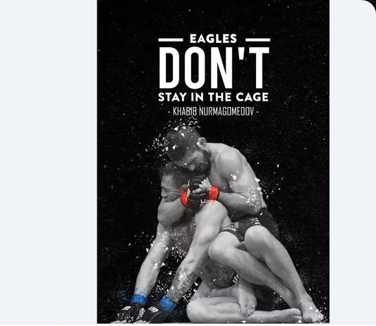 Khabib Nurmagomedov – The Eagle’s Legacy Canvas