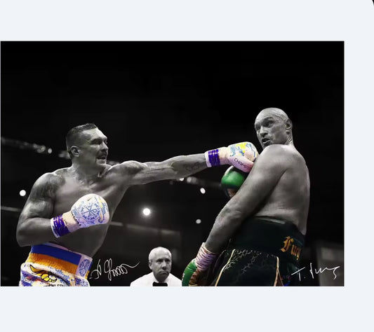 Usyk vs Fury – Clash of the Titans Canvas